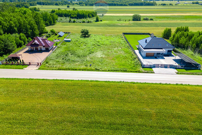 Działka 2133 m² Wola Rakowa, asfalt, media, cicha