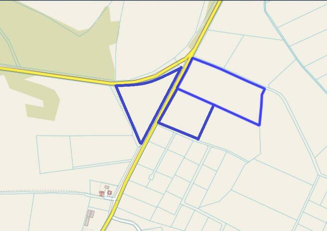 Działka rolna Dziubiele gm. Orzysz