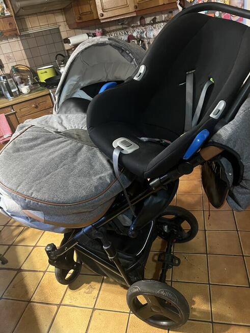 Wózek dziecięcy 3 w 1 marki BEXA Ideal + gratis -sprzedam