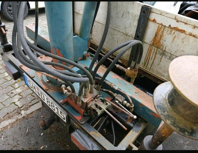 Multicar m2502 4×4, żuraw samochodowy z HDS