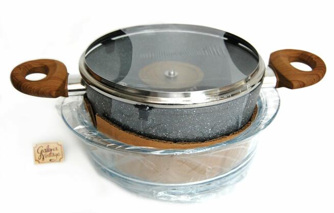 Ambition Mastic 20 cm szklany garnek do gotowania na parze