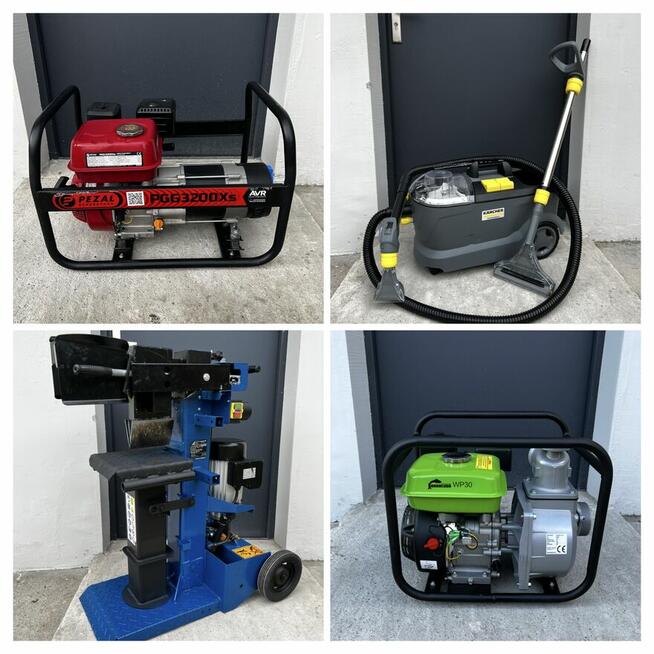 Wynajem sprzętu budowlanego i ogrodniczego