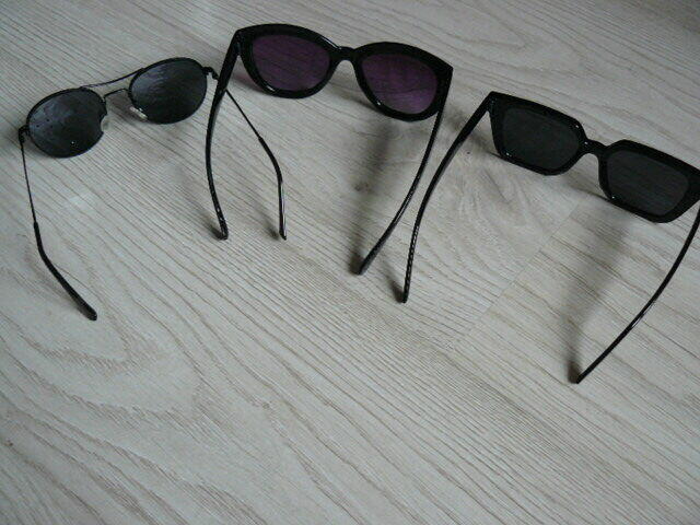 Okulary przeciwsloneczne 3 szt.-20 zl