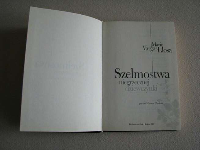 Szelmostwa niegrzecznej dziewczynki - Mario Vargas Llosa