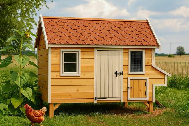 Kurnik ocieplony/nieocieplony – solidna konstrukcja