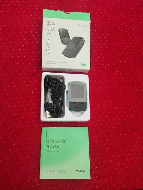 Odtwarzacz muzyki MP3 Bluetooth Radio FM Dyktafon przenośny