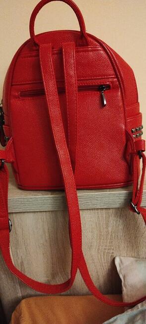 Mały plecak damski Beibaobao – kolor czerwony