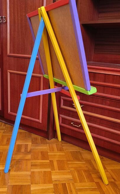 Tablica tradycyjna kredowa czarna stan idealny