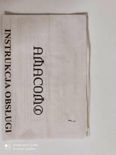 OKAZJA! ANTYK! Stacjonarny przewodowy telefon AMACOM AMC-20