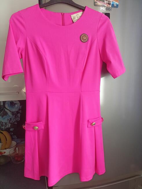 Sukienka Fuksja S/M La Diva