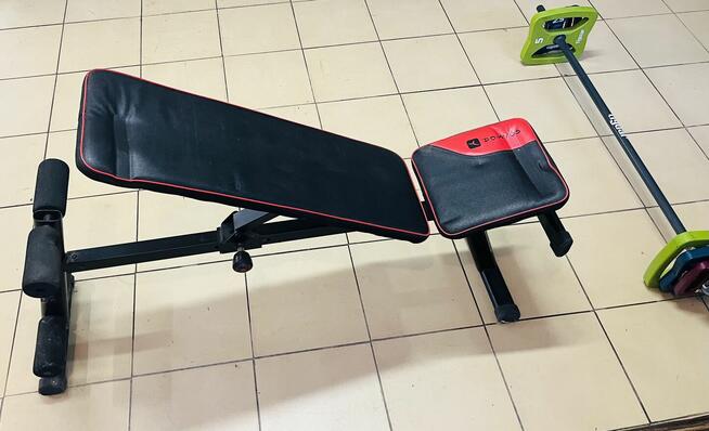 Ławeczka plus sztanga