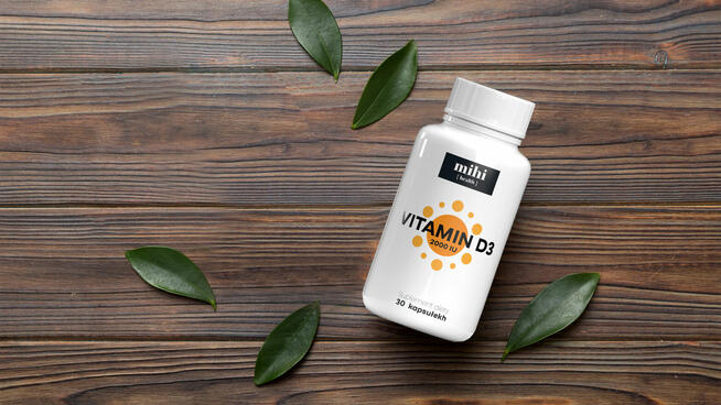 Witamina D3 2000 - Olej z ryb morskich