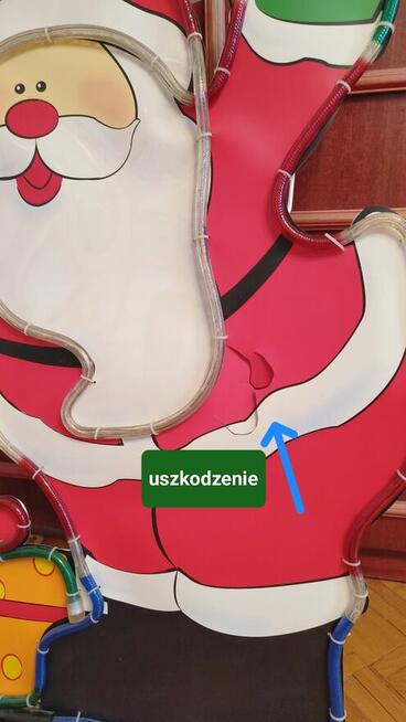 Neon, gwiazdor, świąteczny