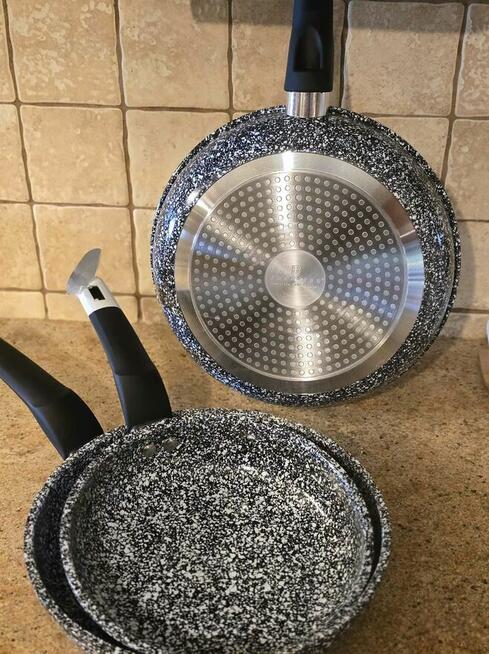 Zestaw patelni edenberg szare 149zl