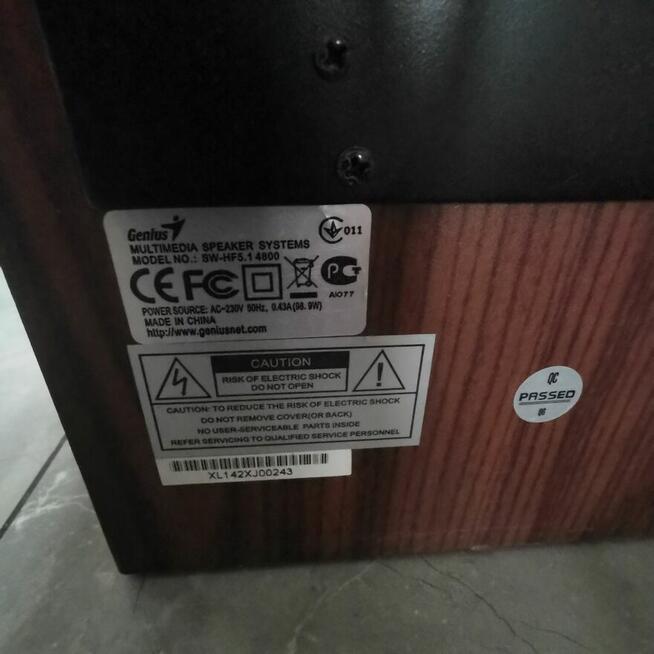 Sprzedam Głośniki Genius Sw-hf 5.1 4800