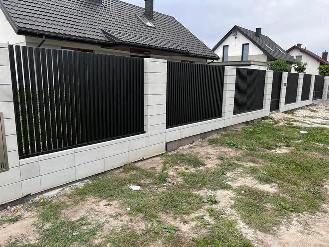 Ogrodzenie Grzebieniowe Ocynk Malowanie Proszkowe