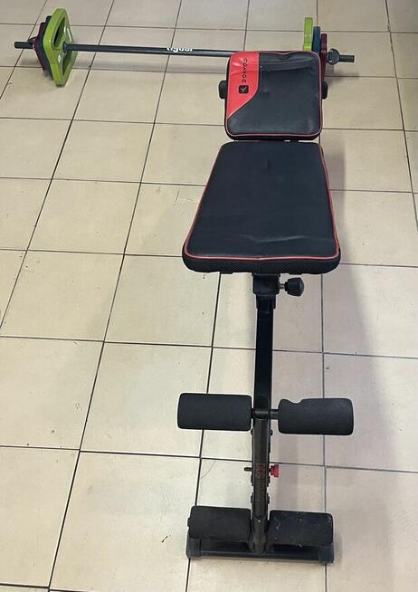Ławeczka plus sztanga
