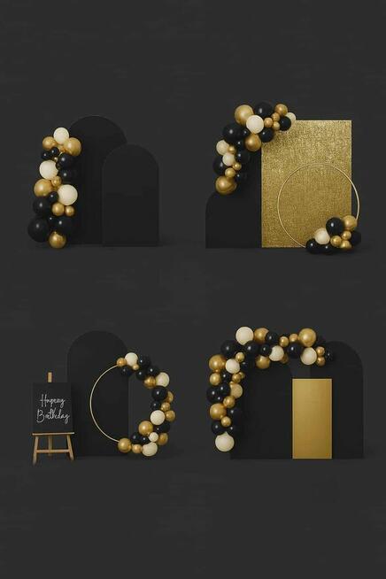 Ścianki balonowe, dekoracyjne