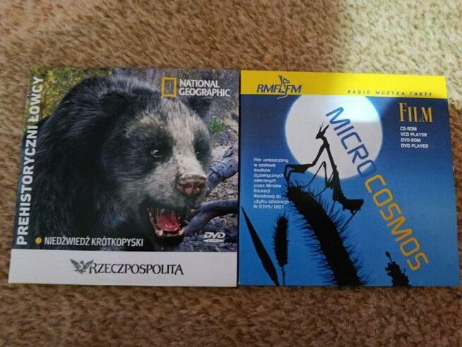 Komplet płyt DVD o Dinozaurach