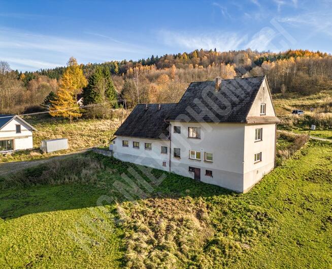 Budzów - dom na widokowej działce