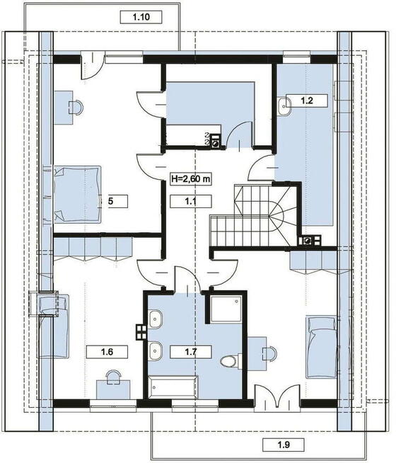 Dom w malowniczej okolicy Cegłowa