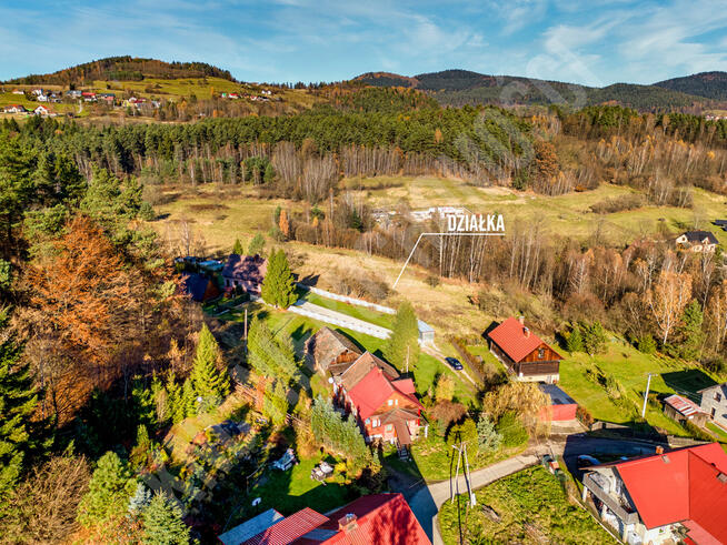 Działka w spokojnym miejscu blisko lasu