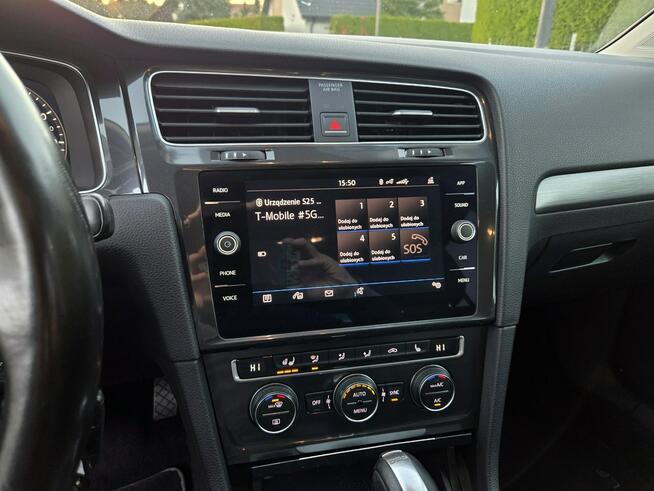 Volkswagen Golf LIFT HB 1.4TSI 125KM 2017r DSG, LED, Grzane Fotele, Virtual