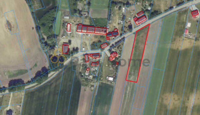 Działka budowlana Droglowice gm. Pęcław,