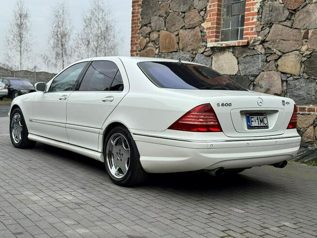 Mercedes S 600 LONG Biały W12 365KM Gotowy do jazdy