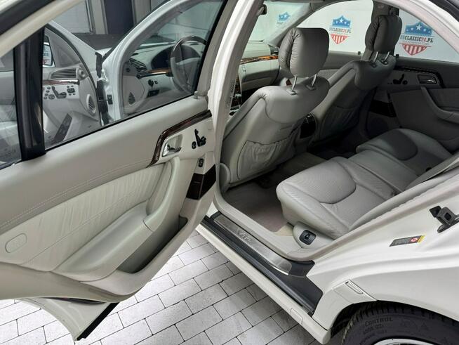 Mercedes S 600 LONG Biały W12 365KM Gotowy do jazdy