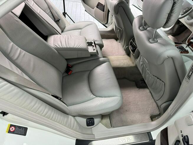 Mercedes S 600 LONG Biały W12 365KM Gotowy do jazdy