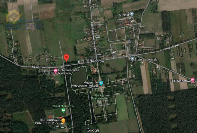 Działka budowlana Nieborów,