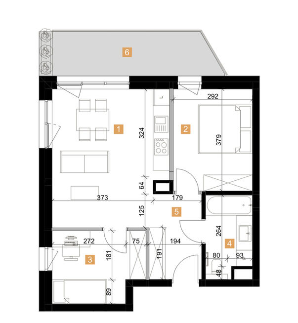 ⭐ Promocja Sosnowiec Zagórze 3 balkon 9m ⭐