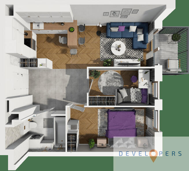 Gotowe nowe 3 pokoje I Sarni Stok I Hala garażowa