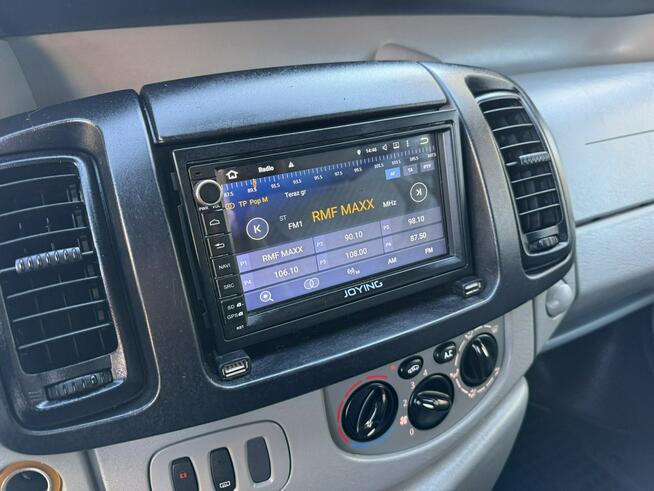 Renault Trafic 2.0DCI Dubel Long Długi 5os Klima Tempomat Alu Navi Kamera Hak