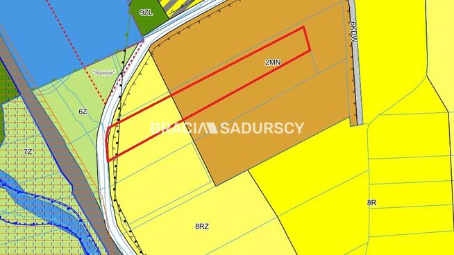 Działka usługowa Roków gm. Wadowice, Rekreacyjna