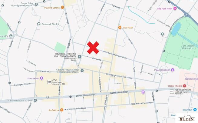 Lokal użytkowy Siedlce, Mieczysława Asłanowicza