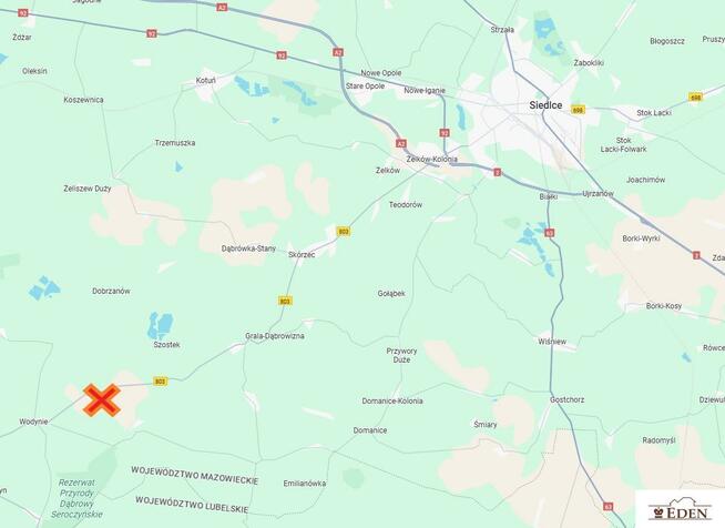 Działka rolna Oleśnica gm. Wodynie