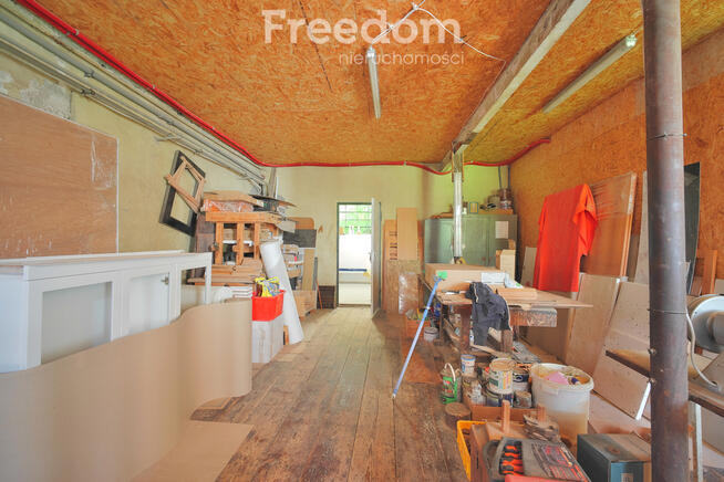 Dom ze dużą stolarnią i 2 działki!