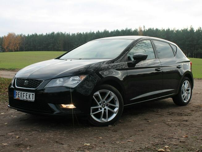 Seat Leon 1.6 TDI 105 KM Klimatronik TELEFON Czujniki PARKOWANIA Tempomat SERWIS