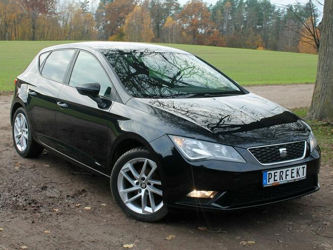 Seat Leon 1.6 TDI 105 KM Klimatronik TELEFON Czujniki PARKOWANIA Tempomat SERWIS