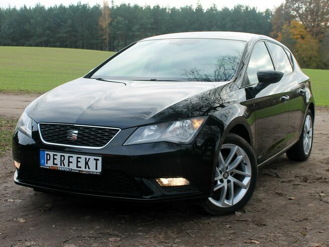 Seat Leon 1.6 TDI 105 KM Klimatronik TELEFON Czujniki PARKOWANIA Tempomat SERWIS