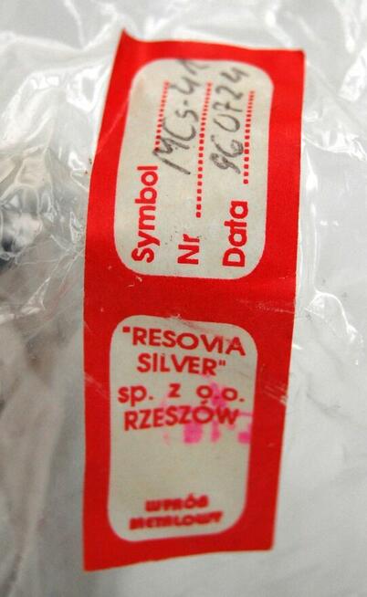 Posrebrzany mlecznik platerowany srebrem róże Resovia PRL