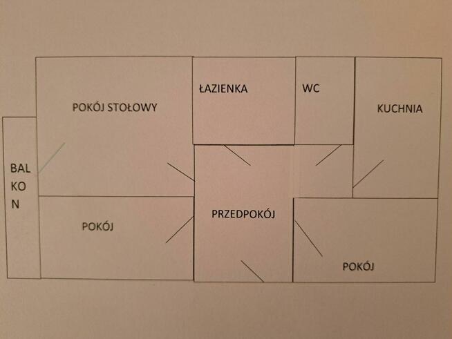 OKAZJA!! Mieszkanie 3 pokoje 60,35m2 Ścinawa