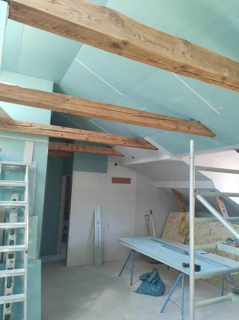 Wykończenia wnętrz, malowanie, układanie paneli