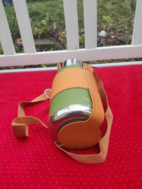 Termos ze Stali Nierdzewnej Sus304 Kubek Butelka na Pasku