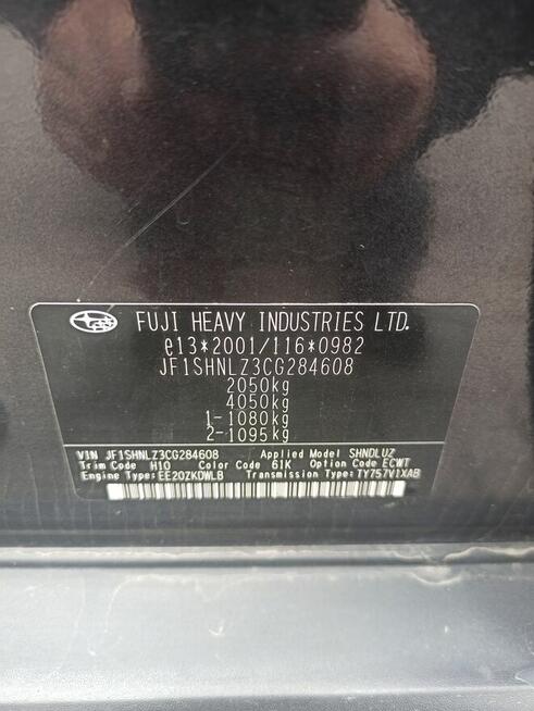 SUBARU FORESTER POLSKI SALON 2012