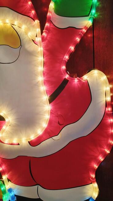 Neon, gwiazdor, świąteczny