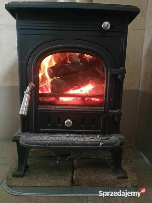 Koza, piecyk żeliwny, kominek