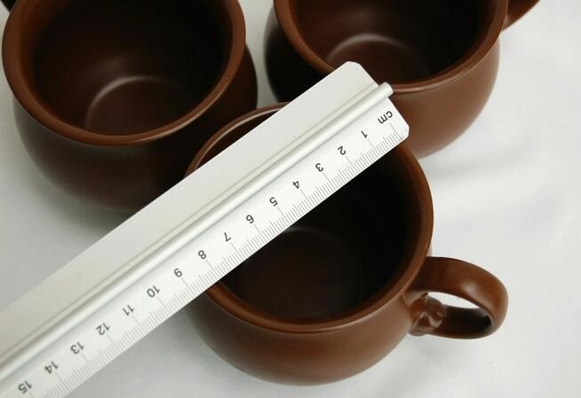 Kubek kamionkowy brązowy do grzańca wina czekolady barszczu